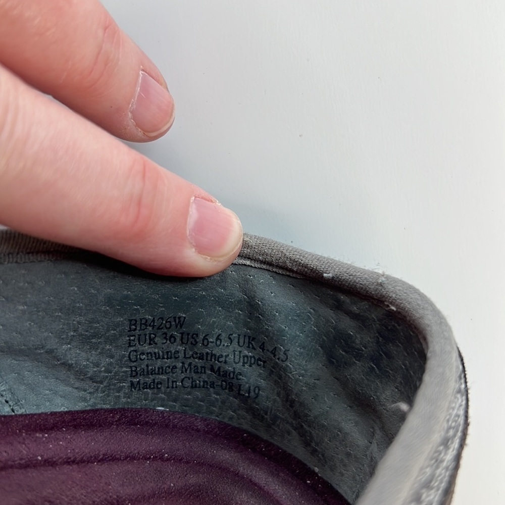Aetrex Mina Mary Jane Shoes Charcoal Gray Orthotic Slip Resistant Size 6-6.5 - Picture 12 of 12